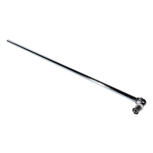Угольник 90 градусов VALTEC VTm.281.P DN 20x15 PN 10 L=300 прямой с хромированной трубкой латунный никелированный 1