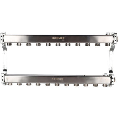 Коллектор ROMMER для радиаторной разводки 11 выходов