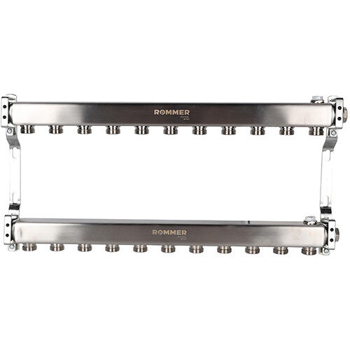 Коллектор ROMMER для радиаторной разводки 11 выходов