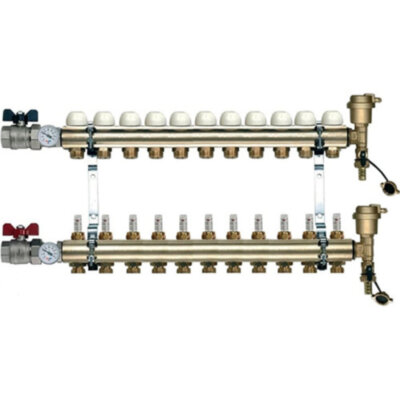 Коллекторная группа TIEMME 11 выходов в сборе с расходомерами