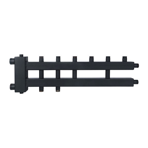 Коллектор распределительный ROMMER RDG-0018-024035 5-ти контурный НР 1"x1 1/2" Ду 40 Ру 4 дублёр компакт с гидравлическим разделителем 2