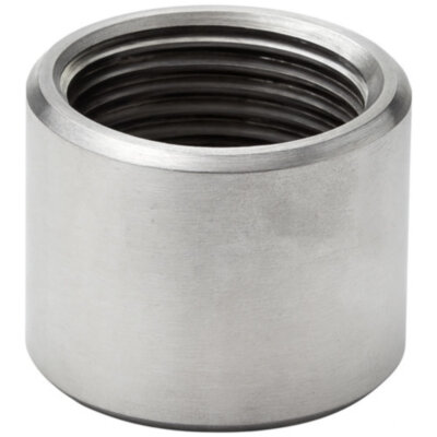 Бобышка приварная РОСМА 1 БП-ТТВ-25-М27х2 (0-60 МПа) Дкорп=31мм L=25мм М27х2 нержавеющая сталь 00000032733