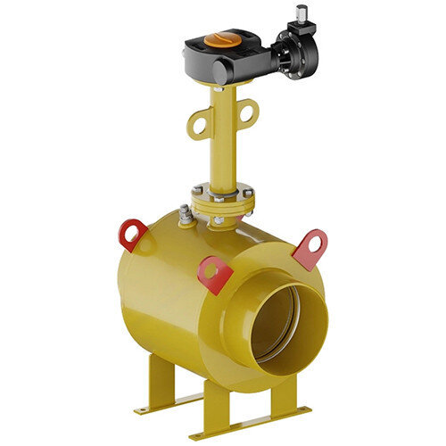 Кран шаровой подземный Маршал 11с67п GAS PRO 3ЦП.00.3 DN 300 PN 16 полнопроходной под приварку