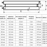 Регистр отопления РСП-2x133x4,0-11000 секционный двухрядный с плоскими заглушками 2