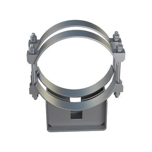 Опора Дн 720 ТПР.14.45.00.000-17 H=200 скользящая диэлектрическая стальная