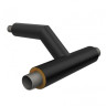 Тройниковое ответвление 426х10,0/560-325х8,0/450 стальное в изоляции ППУ-ПЭ 1