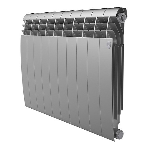 Радиатор биметаллический Royal Thermo BiLiner 500 (10 секций) Silver Satin 1
