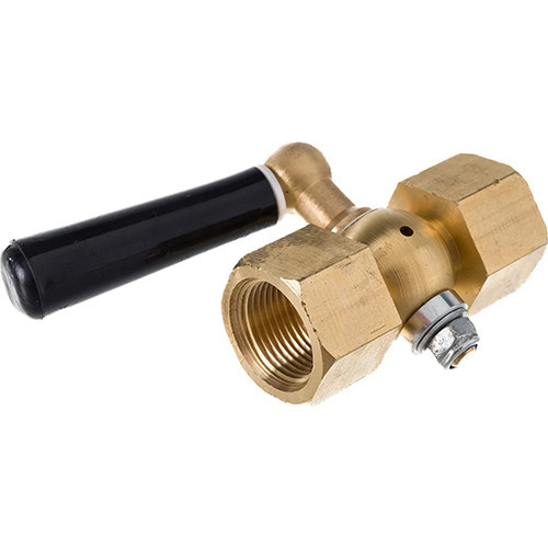 Кран трехходовый ЭКОМЕРА G1/2''F-М20/1,5F 3