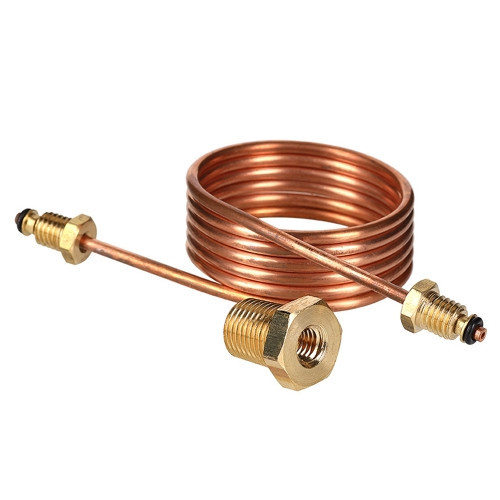 Импульсная трубка Valtec VT.044.I DN 3 PN 25 с адаптером 1/4" для автоматических регуляторов перепада давления VT.043, VT.044 1