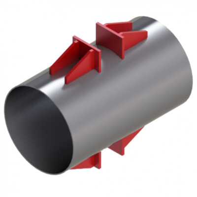 Опора Дн 720 ТС-665.00.00-02 серии 5.903-13 выпуск 7-95 неподвижная двухупорная