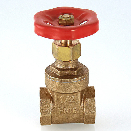 Задвижка клиновая VALTEC VT.012.G ВР 3/4" DN 20 PN 16 латунная