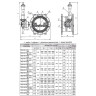 Затвор ЭНЭКОС Вр1 DN 300 PN 10 поворотный фланцевый с двойным эксцентриком с редуктором и телескопическим удлинителем 2