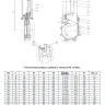 Задвижка Kvant KV02 DN 50 PN 10 шиберная межфланцевая со штурвалом 3