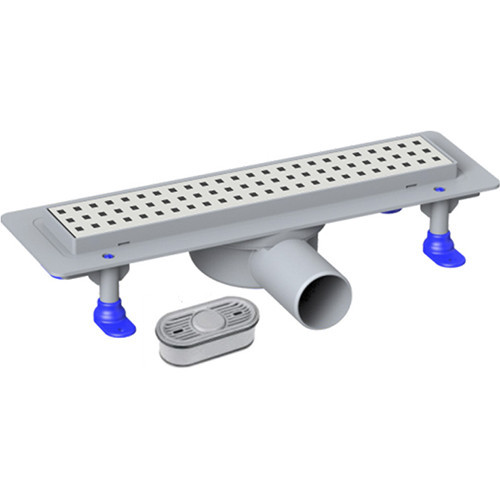 Трап линейный VALFEX VF.051.050K.600.01 Ду 50 с решеткой из нерж.стали