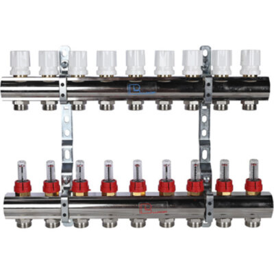 Коллекторная группа LUXOR CD 473M/9 с расходомерами