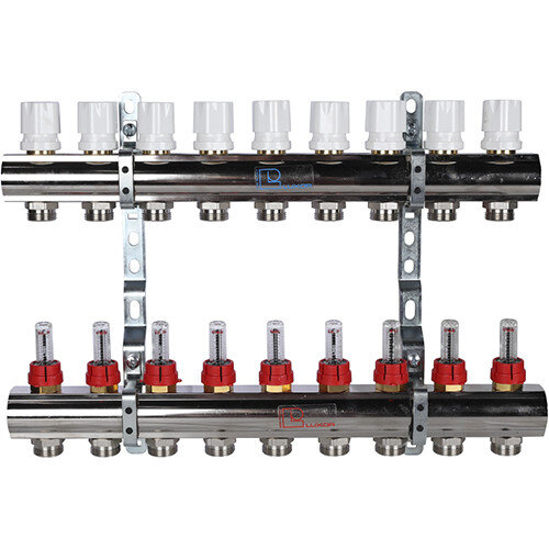 Коллекторная группа LUXOR CD 473M/9 с расходомерами