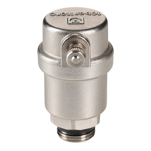 Воздухоотводчик автоматический VALTEC 1/2" VT.502.N.04 латунный с никелевым покрытием