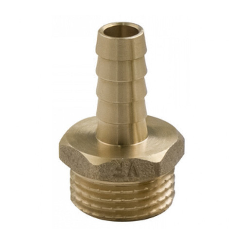 Штуцер для шланга VALFEX VF.650 НР 1/2" Ду 15x14 Ру 40 латунный 1