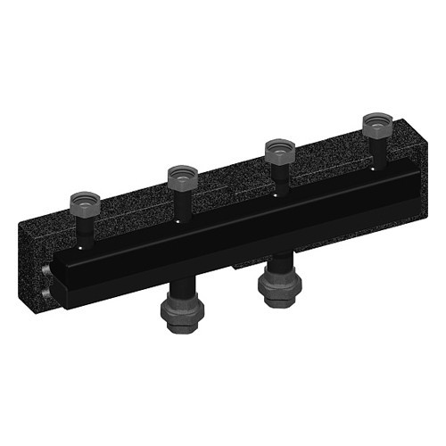 Коллектор распределительный Meibes M66301.80 2-х контурный ВР-НР 1 1/2" DN 40 PN 6 в теплоизоляции 1