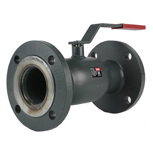 Кран шаровой Danfoss JiP Standard FF DN 20 PN 16 стальной стандартнопроходный фланцевый