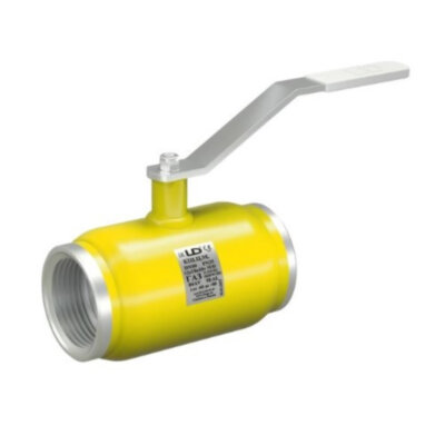 Кран шаровой цельносварной LD КШ.Ц.М.GAS.050.040.Н/П.01 Ду 50 Ру 40 неполнопроходный муфтовый