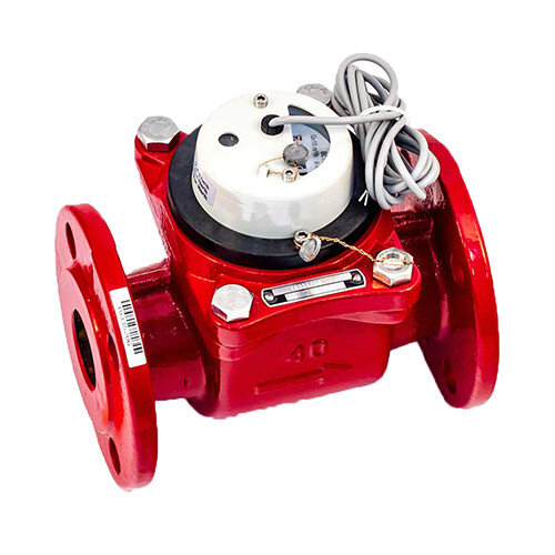 Счетчик для горячей воды Тепловодомер ВСТН-40 турбинный фланцевый с импульсным выходом