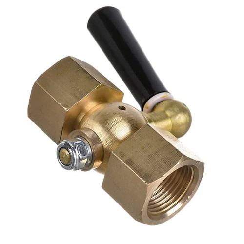 Кран трехходовый ЭКОМЕРА М20*1,5F-М20*1,5F 3