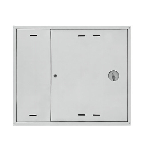 Шкаф пожарный ФАЭКС ШПК 315 НЗБ универсальный стандарт навесной закрытый белый с замком