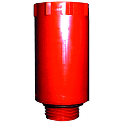 Строительная пробка-заглушка HL43.R R3/4" самогерметичная с плоской прокладкой, красная