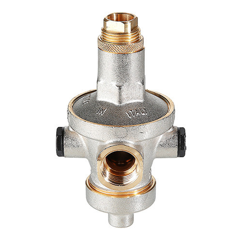 Редуктор давления VALTEC VT.085.N.0707 1 1/4'' DN 32 PN 25 мембранный, прямого действия, с демпферной камерой, латунный с никелевым покрытием 7
