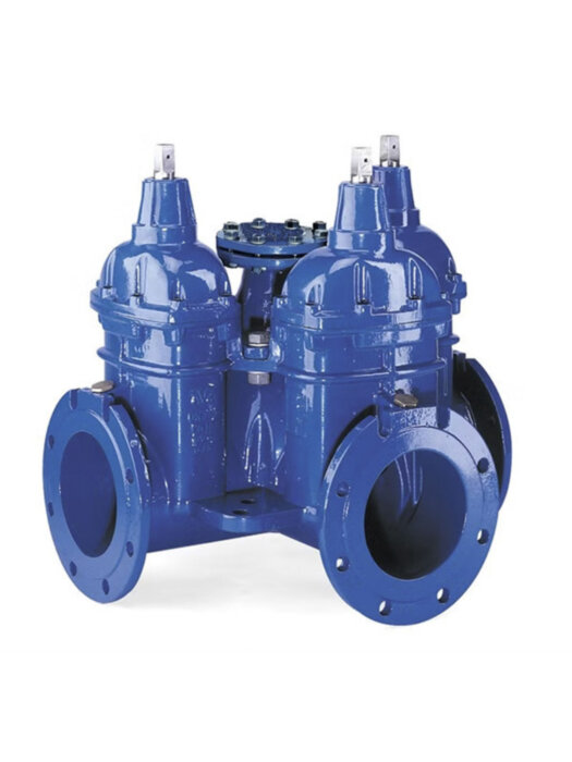 Крестовина AVK 18/80 DN 300 PN 16 фланцевая с тремя выходами