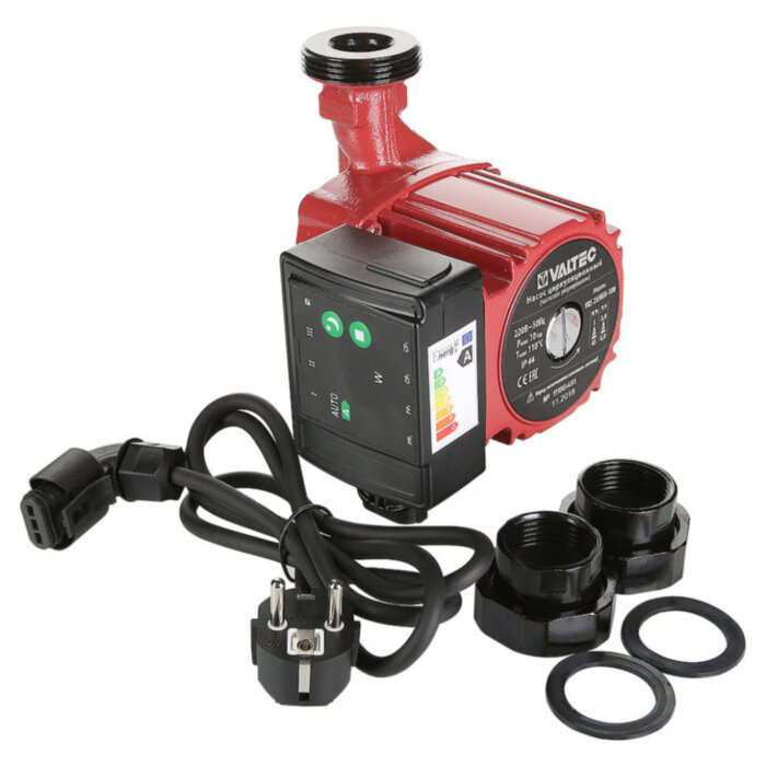 Насос циркуляционный VALTEC VRS 25/6EA-180 с частотным регулированием и мокрым ротором