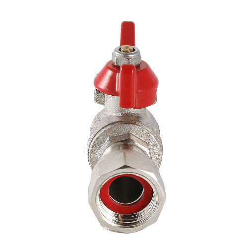 Кран шаровой VALTEC 1/2" Ду15 Ру40 угловой с накидной гайкой 1/2" и наружной резьбой VT.267.N.0404 3