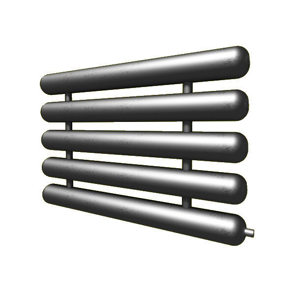 Регистр отопления РСЭ-5x57x2,5-6000 секционный пятирядный с эллиптическими заглушками