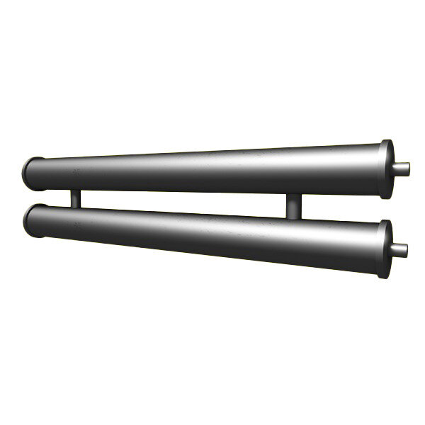 Регистр отопления РСП-2x219x5,0-2000 секционный двухрядный с плоскими заглушками