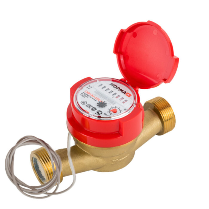 Счётчик воды НОРМА ИС СВКМ-25 ГИ Ду 25 Ру 16 для горячей воды