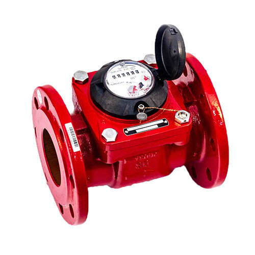 Счетчик для горячей воды Тепловодомер ВСГН-80 турбинный фланцевый