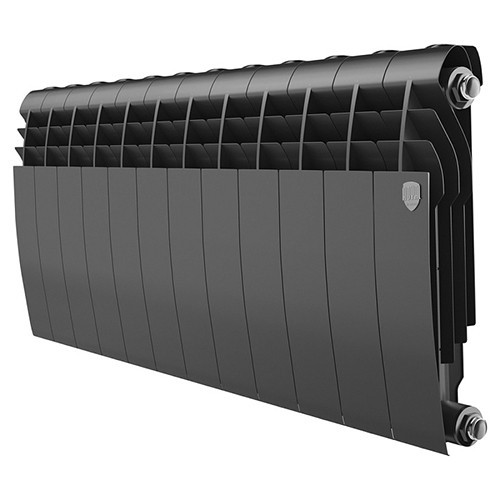 Радиатор биметаллический Royal Thermo BiLiner 350 (12 секций) Noir Sable 1
