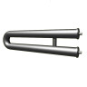 Регистр отопления РЗП-2x133x4,0-2000 змеевиковый двухрядный с плоскими заглушками 1