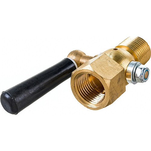 Кран трехходовый ЭКОМЕРА G1/2''F- G1/2''M 3