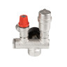 Группа безопасности VALTEC VT.460.0.3 1'' (0…4 бар) DN 25 PN 10 для котла, латунная с никелевым покрытием 5