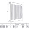 Радиатор панельный Royal Thermo COMPACT C11-300-1000 Silver Satin 2