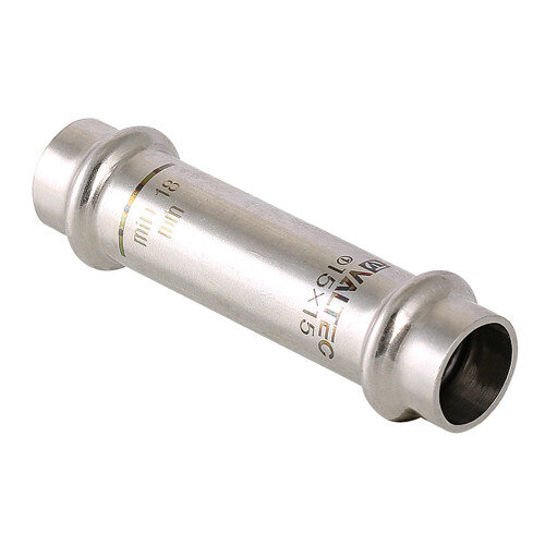 Муфта удлинённая VALTEC VTi.904.I DN 28 PN 16 двухраструбная нержавеющая сталь