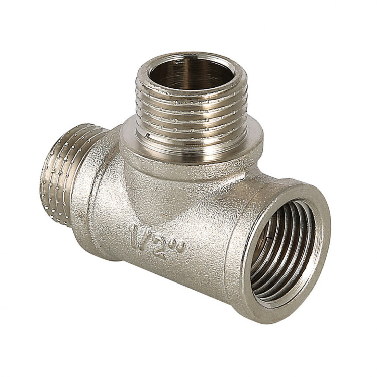 Латунный тройник VALTEC 3/4" с двумя переходами на наружную резьбу VTr.133.N.0005 1