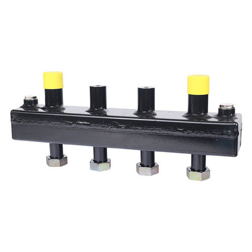 Коллектор распределительный STOUT SDG-0018 2-х контурный ВР-НР 1" DN 25 PN 4 с гидравлическим разделителем 2