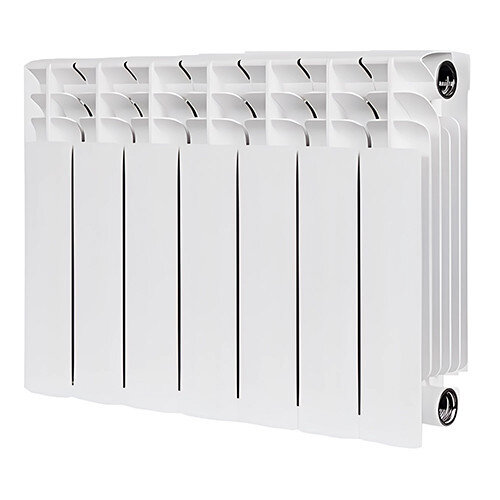 Радиатор биметаллический RIFAR Base 200 Ventil 7 секций нижнее правое подключение белый