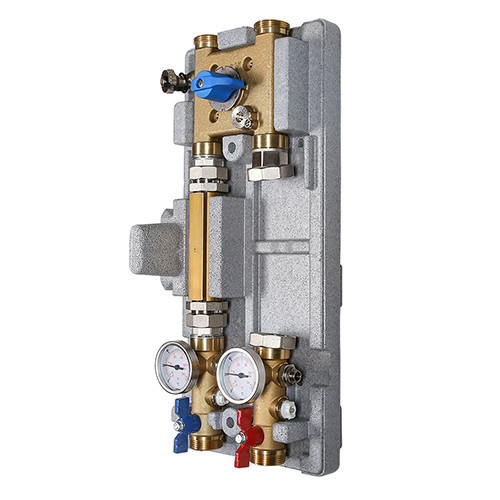 Насосный модуль VALTEC VT.VAR21.G.07 DN 32 PN 10 с байпасом и четырехходовым клапаном 4