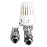 Комплект терморегулирующего оборудования Valtec VT.046.NER 1/2" x 3/4" (евроконус) DN 15 PN 10 для радиатора прямой 3