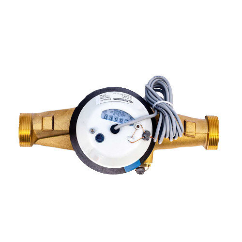 Счетчик для холодной воды Тепловодомер ВСХНд-25 крыльчатый одноструйный резьбовой с импульсным выходом