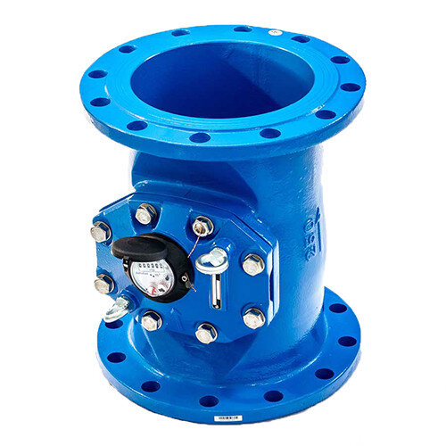 Счетчик для холодной воды Тепловодомер ВСХН-250 турбинный фланцевый